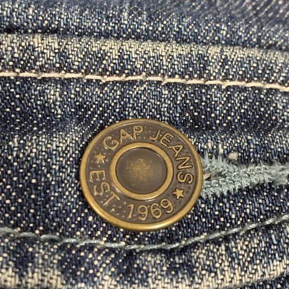 GAP Denim Blue Jean Overalls - Picture 3 of 7